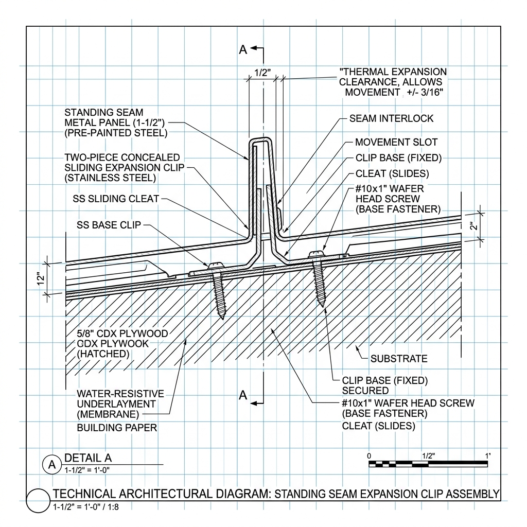 Siesta Key, Florida: Subfloor Waterproof Membranes Technical Standards Architectural Blueprint Engineering Schematic | Six Senses Builders