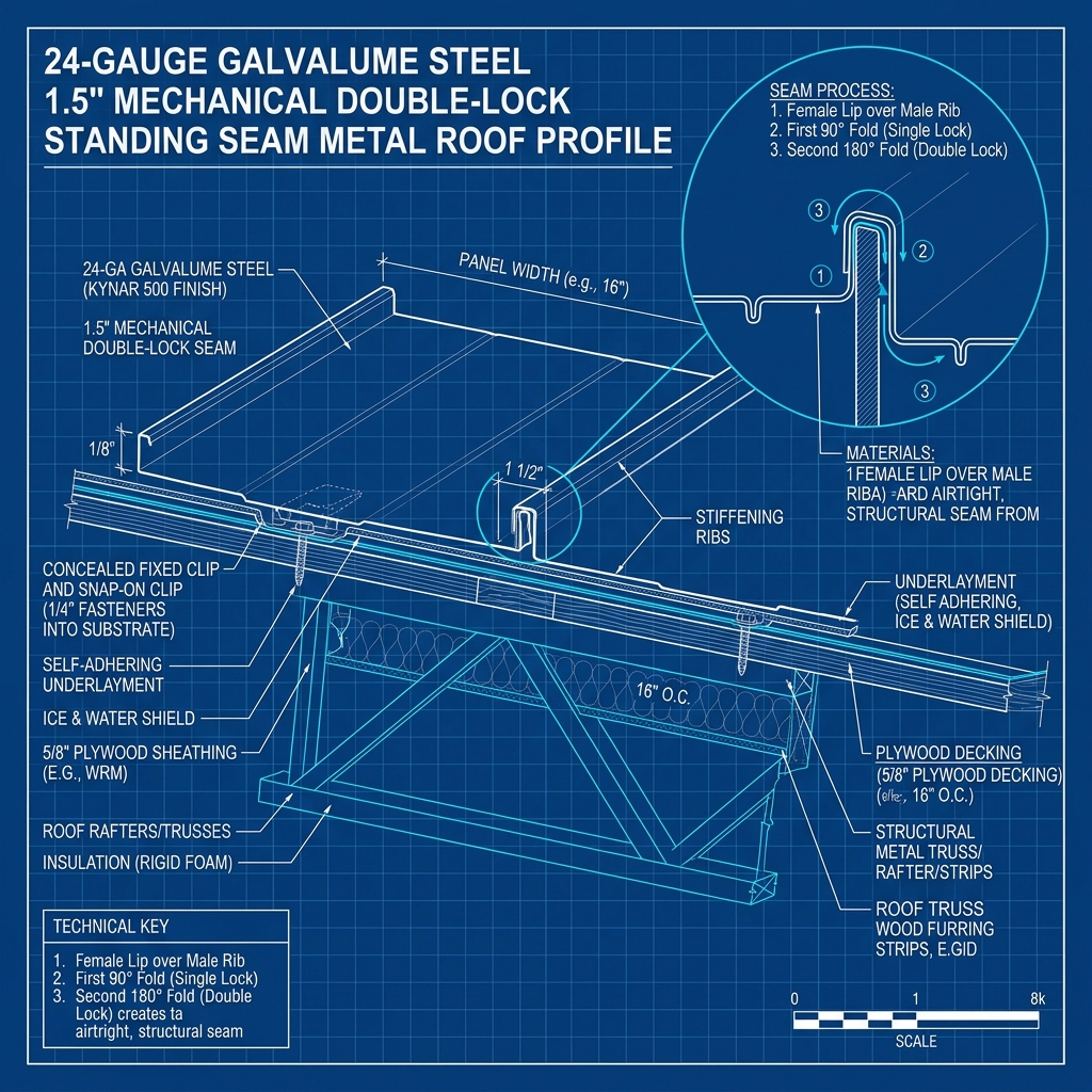 Jupiter Island, Florida: Skylight Impact Testing Technical Standards Architectural Blueprint Engineering Schematic | Six Senses Builders