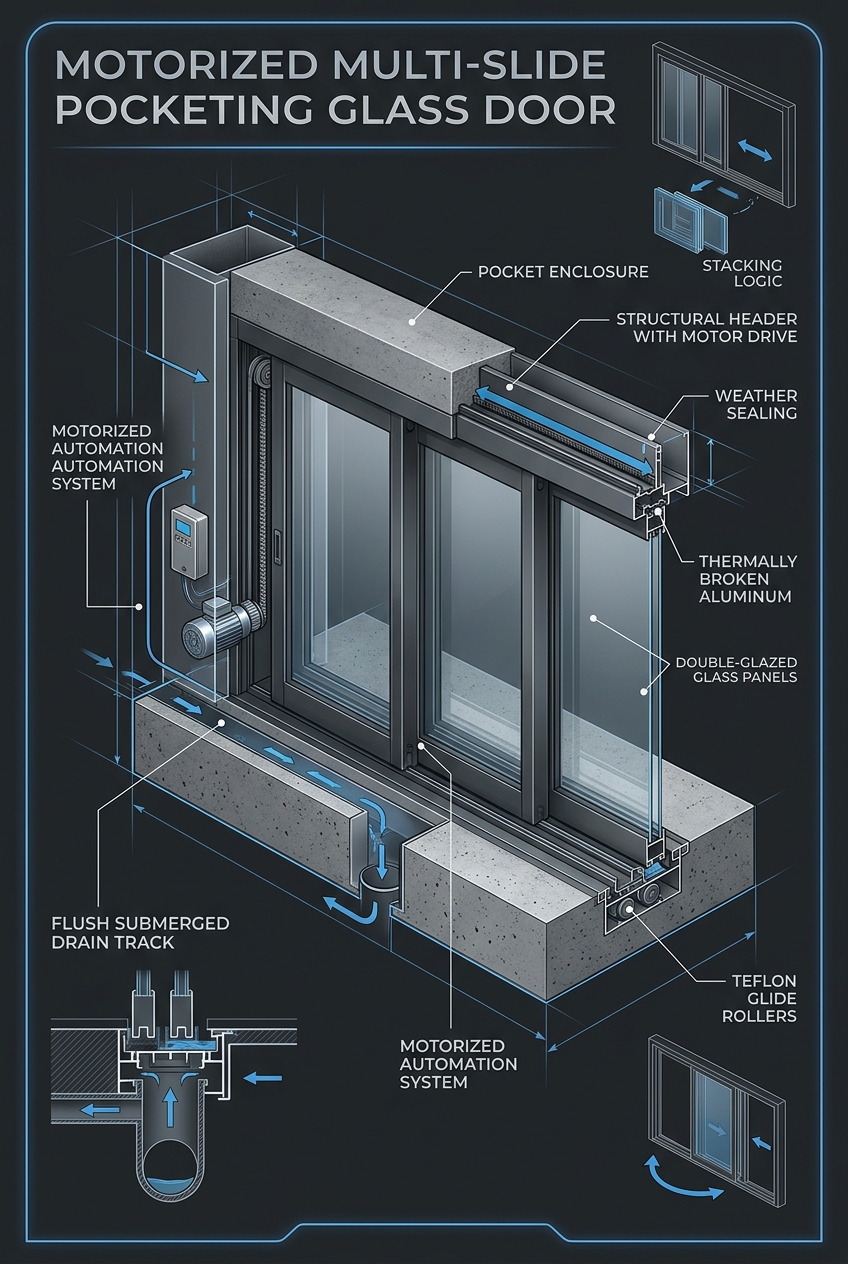 Motorized Sliding Glass Door Engineering