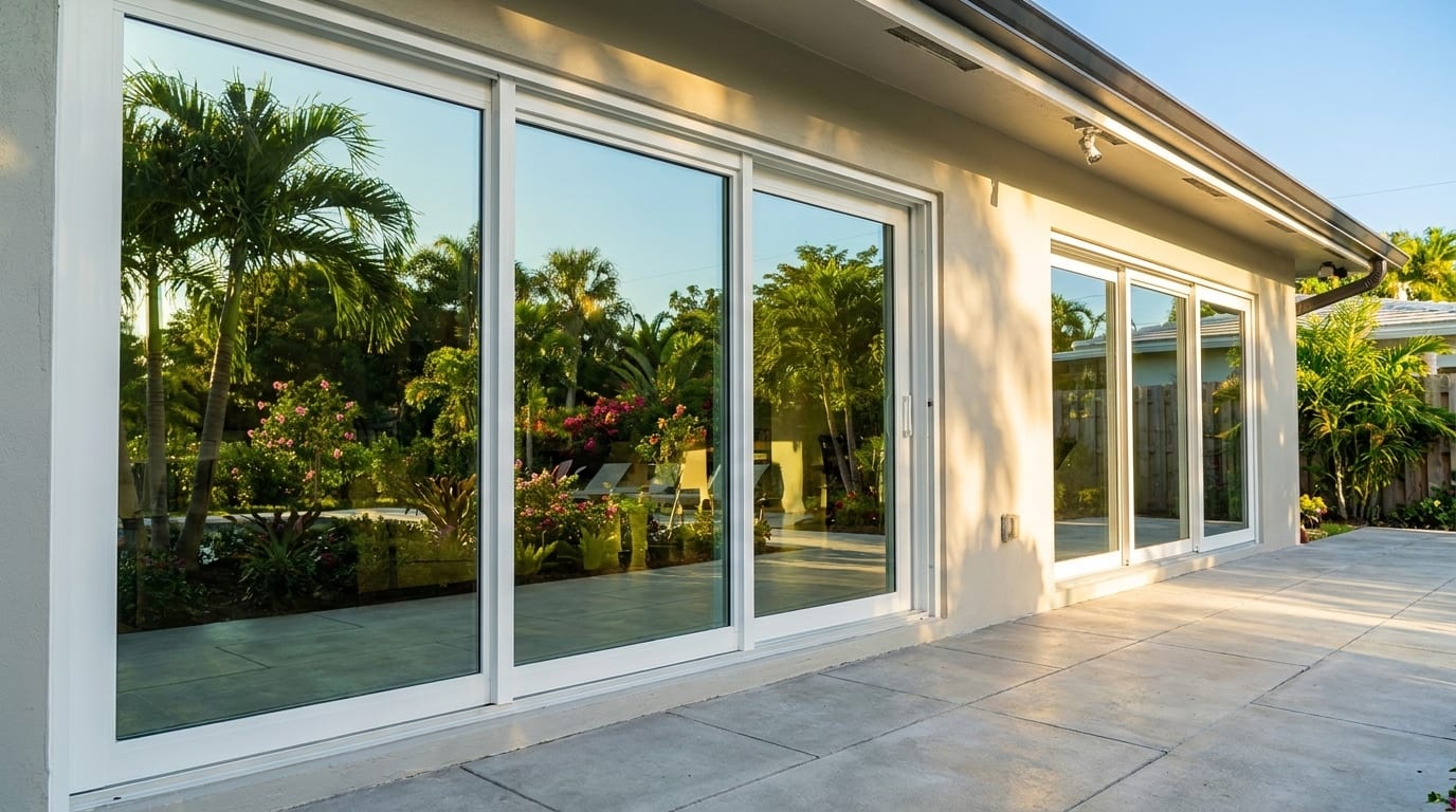 Coral Gables Modern Villa Impact Windows and Doors | Six Senses Builders